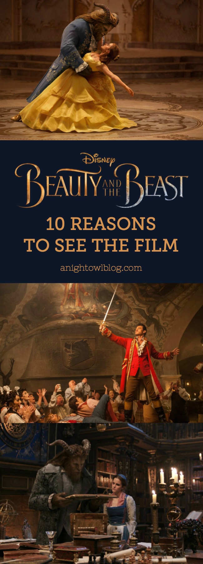 Get a Sneak Peek without spoilers and discover 10 Reasons to See Disney's Beauty and the Beast!