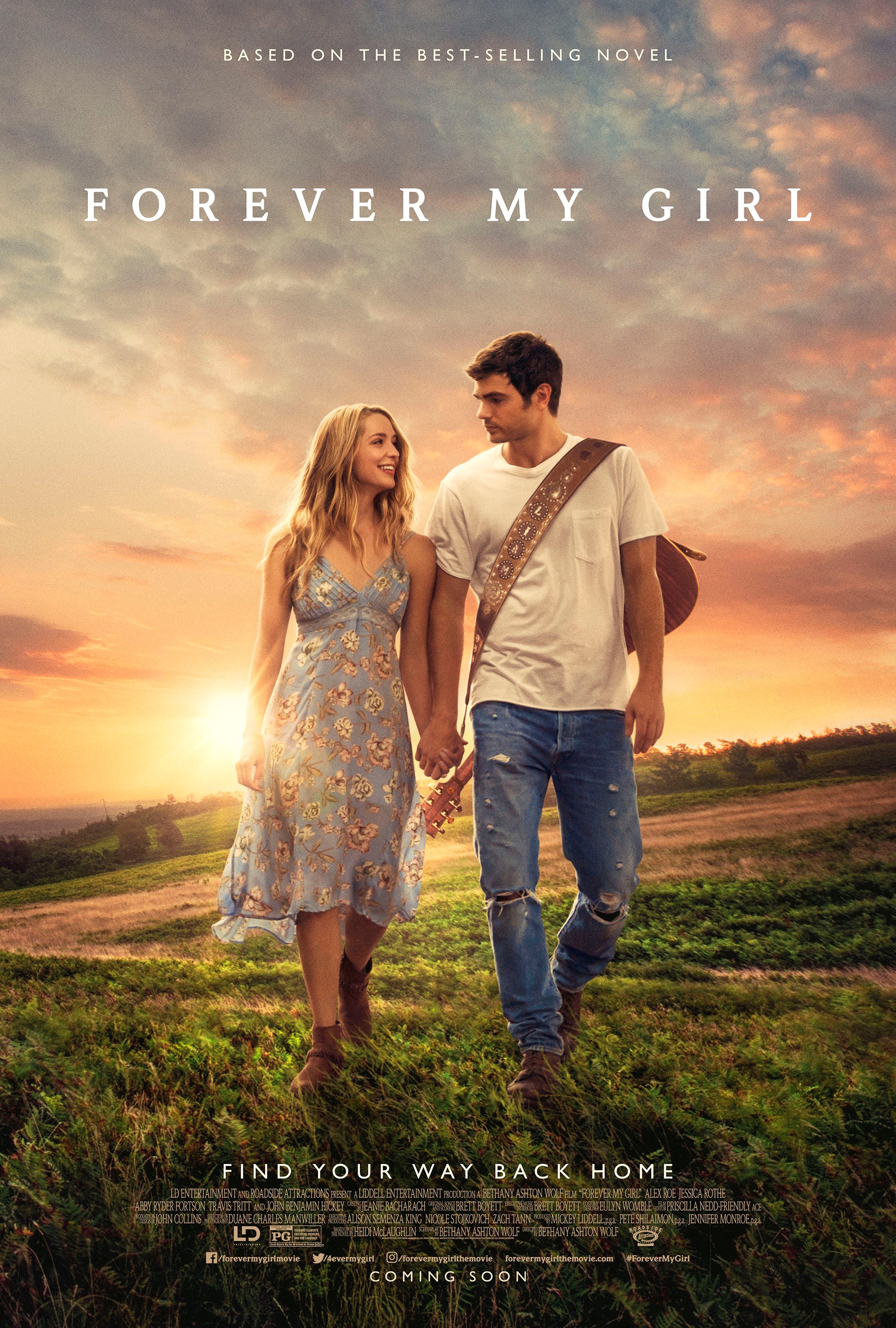 Forever My Girl tells the story of country music super-star Liam Page (Alex Roe) who left his bride, Josie (Jessica Rothe), at the altar choosing fame and fortune instead. In theaters January 19th!