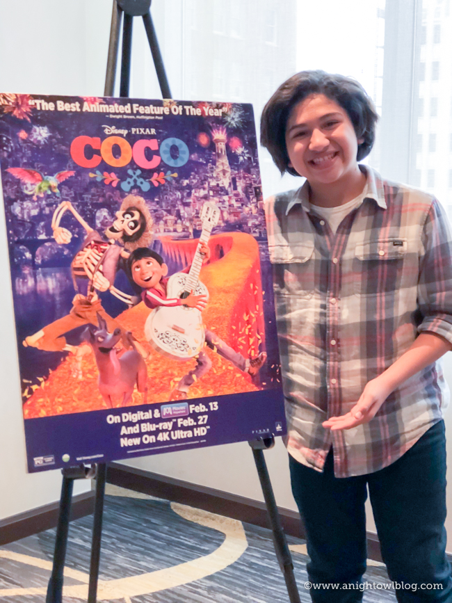 Interview with Anthony Gonzalez | Disney Pixar Coco is available now on Digital and available on Blu-ray February 27th!