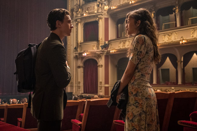 Tom Holland and Zendaya in Spider-Man: Far From Home